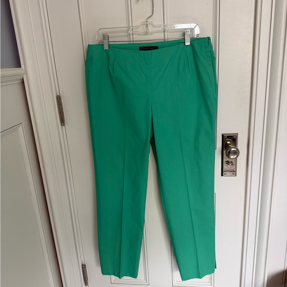 Lafayette 148 New York Jade Green Pants